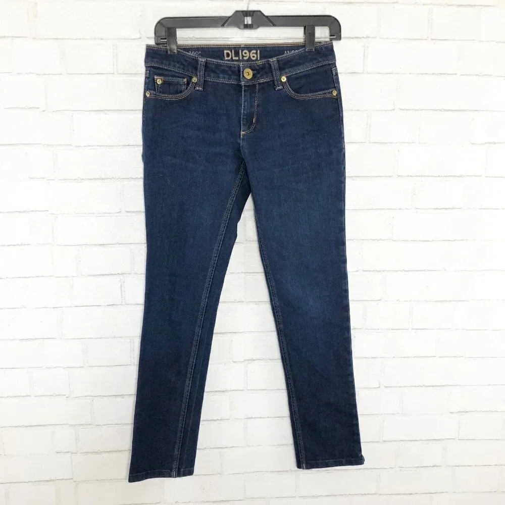 DL1961 Angel Mid Rise Skinny Ankle Jeans Size 26